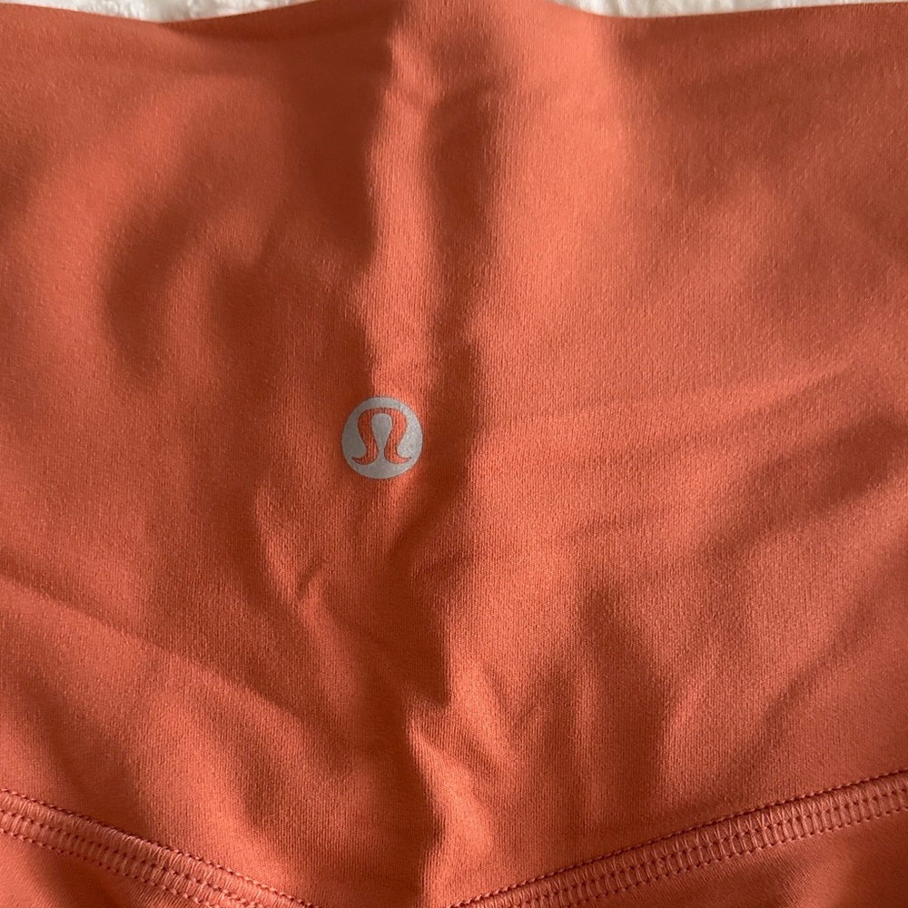 lululemon athletica Orange Leggings